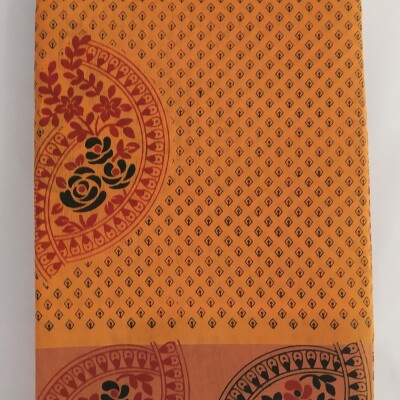 Printed Silk Cotton Saree - with Blouse - PSC024