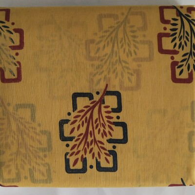 Printed Silk Cotton Saree - with Blouse - SC001