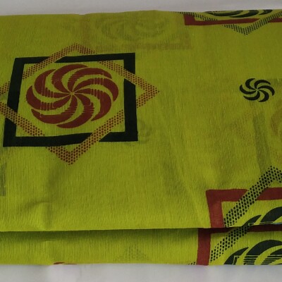 Printed Silk Cotton Saree - with Blouse - SC017