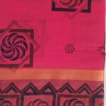 Printed Silk Cotton Saree - with Blouse - SC019