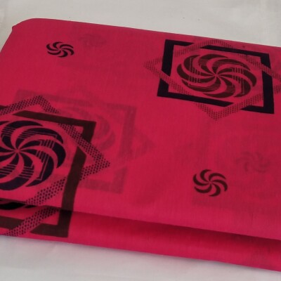 Printed Silk Cotton Saree - with Blouse - SC020