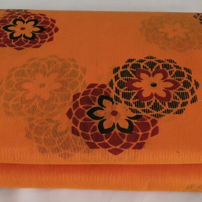 Printed Silk Cotton Saree - with Blouse - SC027
