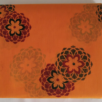 Printed Silk Cotton Saree - with Blouse - SC027
