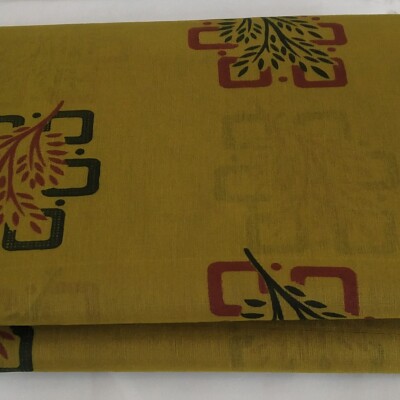 Printed Silk Cotton Saree - with Blouse - SC003