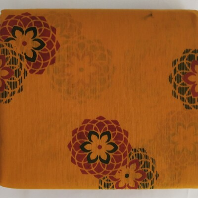 Printed Silk Cotton Saree - with Blouse - SC031