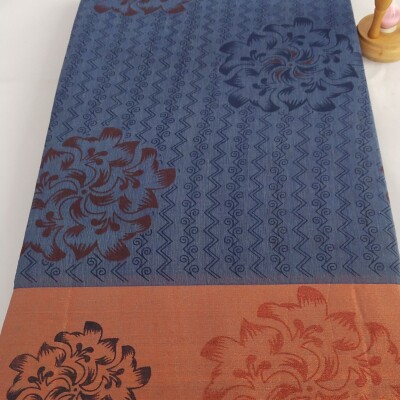 Printed Silk Cotton Saree - with Blouse - PSC036